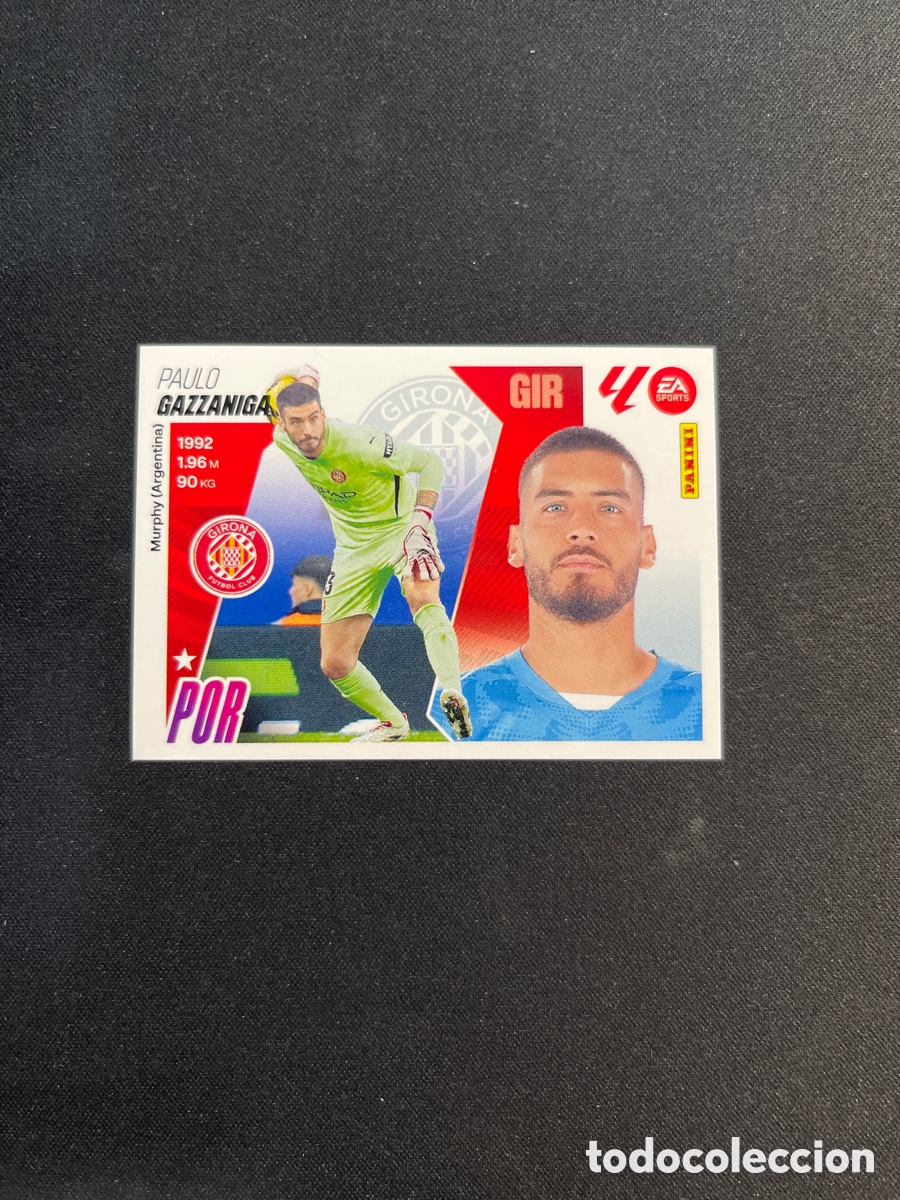 Cromos de F&uacute;tbol: Gazzaniga 3 Girona Liga Este 2025 2026 25 26