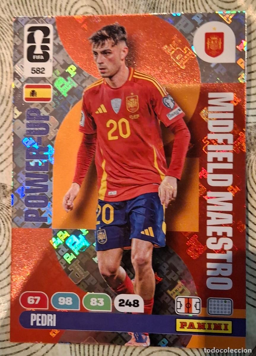 Cromos de F&uacute;tbol: ADRENALYN MUNDIAL 2026 PEDRI MIDFIELD MAESTRO