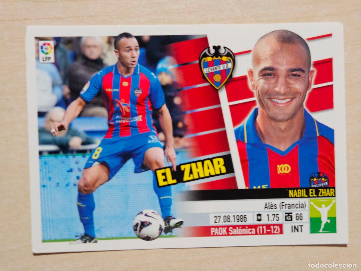 Cromos de F&uacute;tbol: CROMO N&ordm; 15A EL ZHAR - ESTE 2013 14 - 13 14 - CROMO SIN PEGAR - LEVANTE