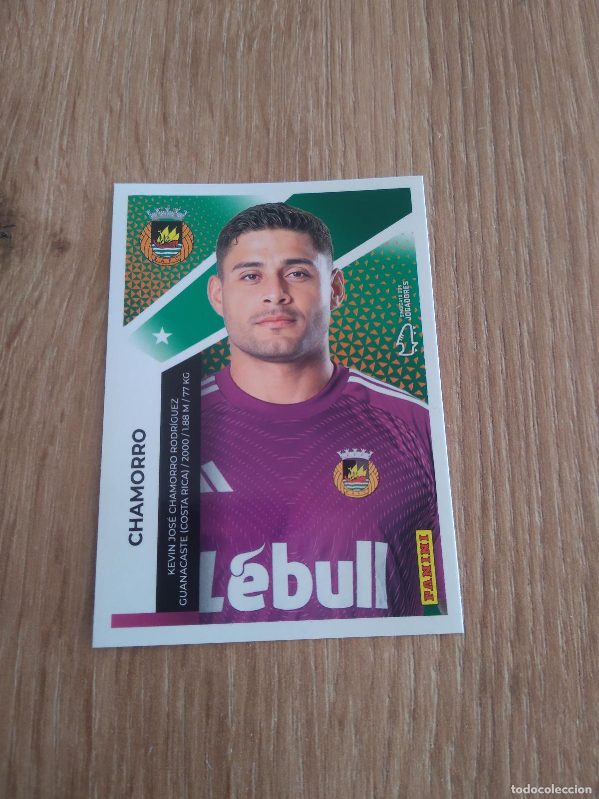 Cromos de F&uacute;tbol: 268 CHAMORRO RIO AVE CROMO FUTBOL PANINI LIGA PORTUGAL 25-26 FUTEBOL LIGA BETCLIC 2025-2026