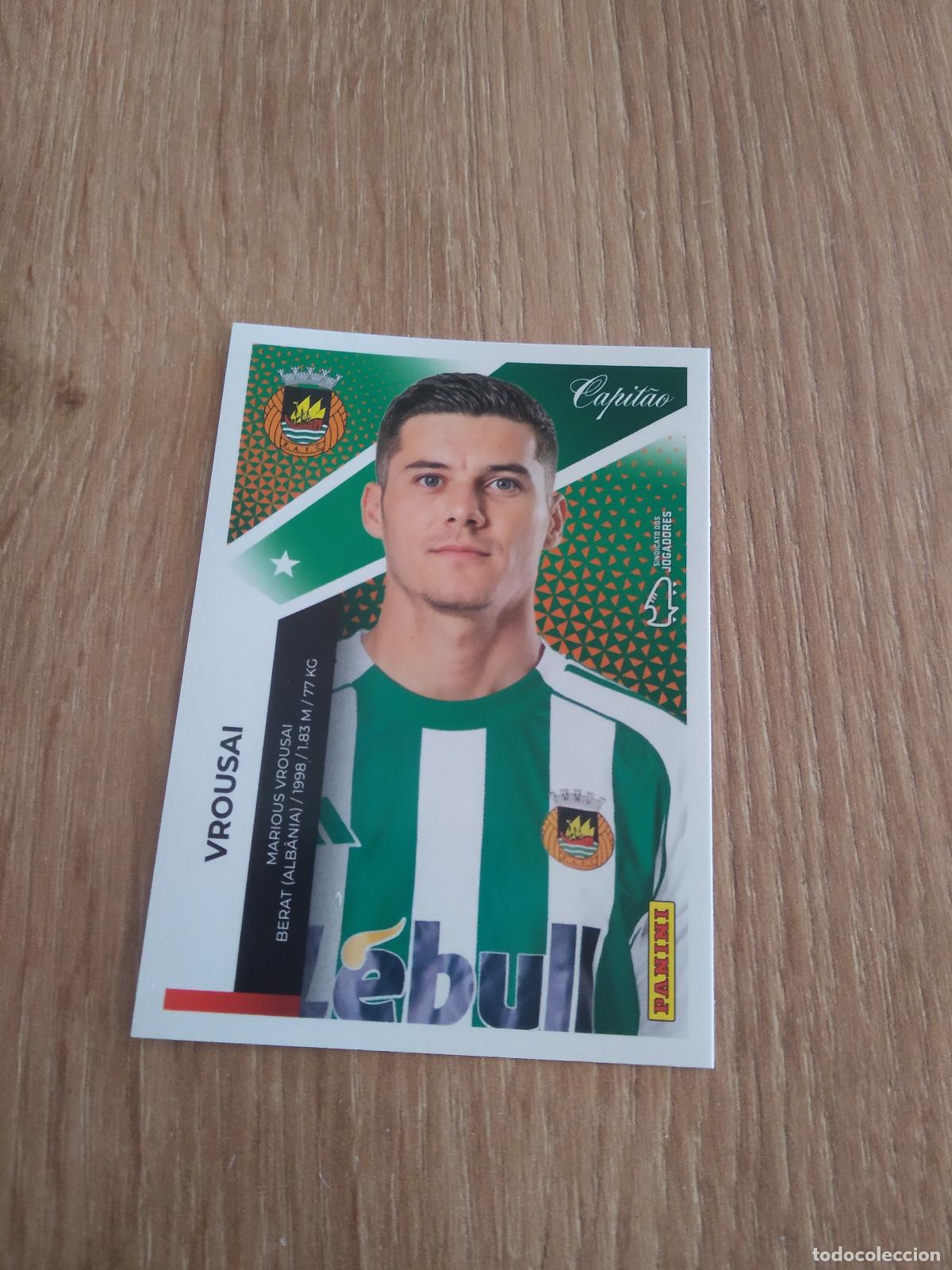 Cromos de F&uacute;tbol: 269 VROUSAI RIO AVE CROMO FUTBOL PANINI LIGA PORTUGAL 25-26 FUTEBOL LIGA BETCLIC 2025-2026