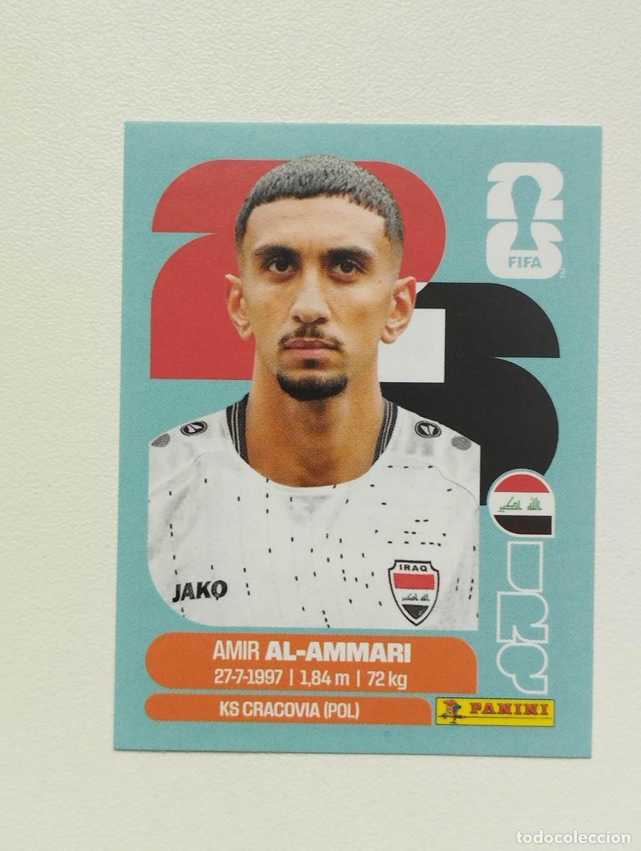 Cromos de F&uacute;tbol: CROMO STICKER WORLD CUP 2026 MUNDIAL 26 PANINI IRAQ IRQ12 IRQ 10 AL-AMMARI