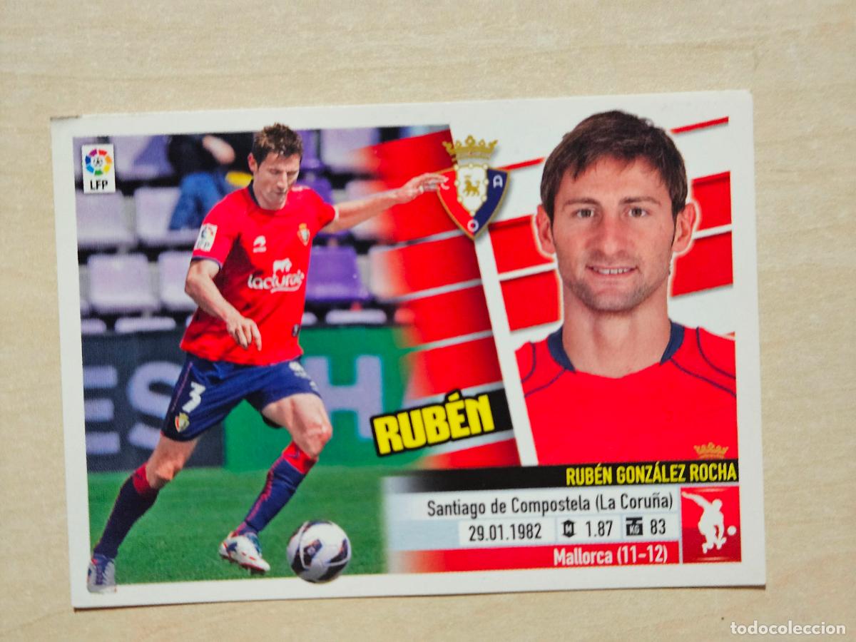 Cromos de F&uacute;tbol: CROMO N&ordm; 7A RUBEN - ESTE 2013 14 - 13 14 - CROMO SIN PEGAR - OSASUNA