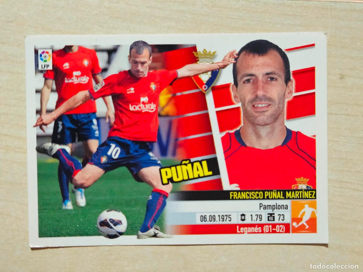 Cromos de Futebol: CROMO N&ordm; 9A PU&Ntilde;AL - ESTE 2013 14 - 13 14 - CROMO SIN PEGAR - OSASUNA