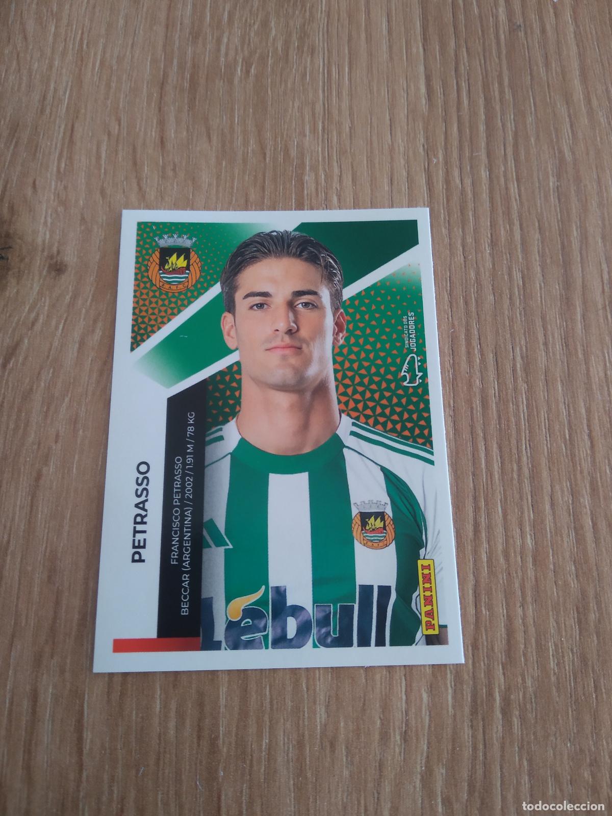 Cromos de Futebol: 270 PETRASSO RIO AVE CROMO FUTBOL PANINI LIGA PORTUGAL 25-26 FUTEBOL LIGA BETCLIC 2025-2026