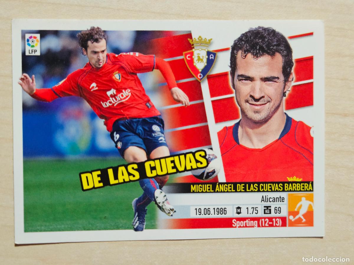 Cromos de Futebol: CROMO N&ordm; 11 DE LAS CUEVAS - ESTE 2013 14 - 13 14 - CROMO SIN PEGAR - OSASUNA