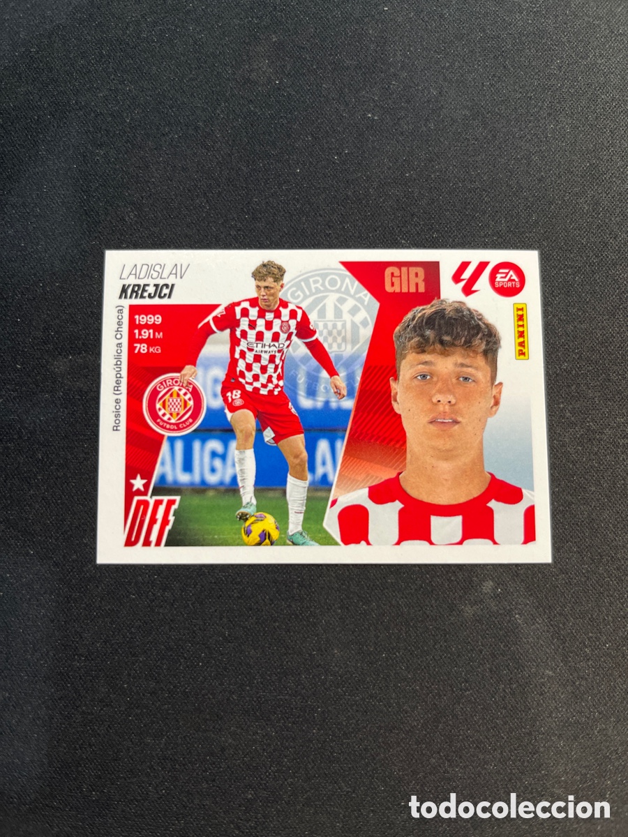 Cromos de Futebol: Krejci 8 Girona Liga Este 2025 2026 25 26