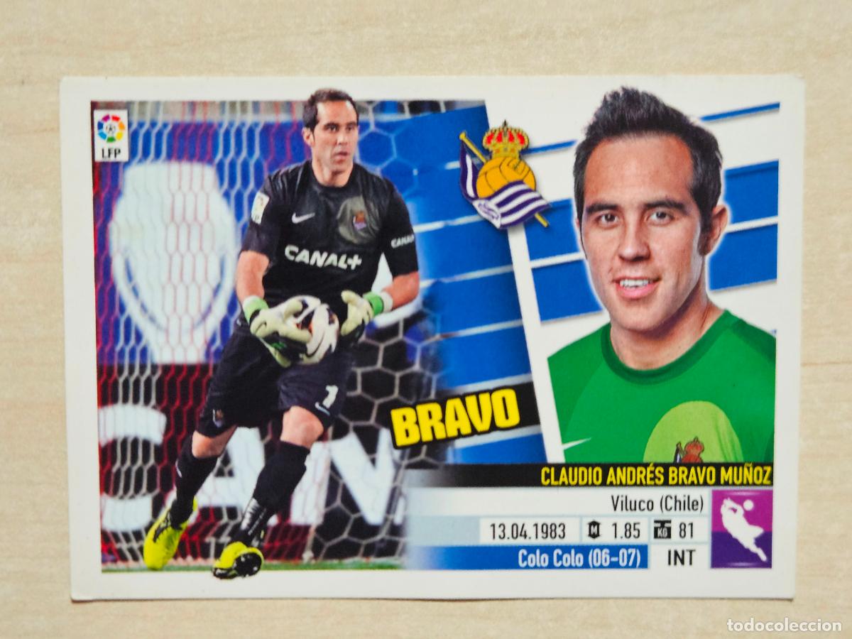 Cromos de Futebol: CROMO N&ordm; 1 BRAVO - ESTE 2013 14 - 13 14 - CROMO SIN PEGAR - REAL SOCIEDAD