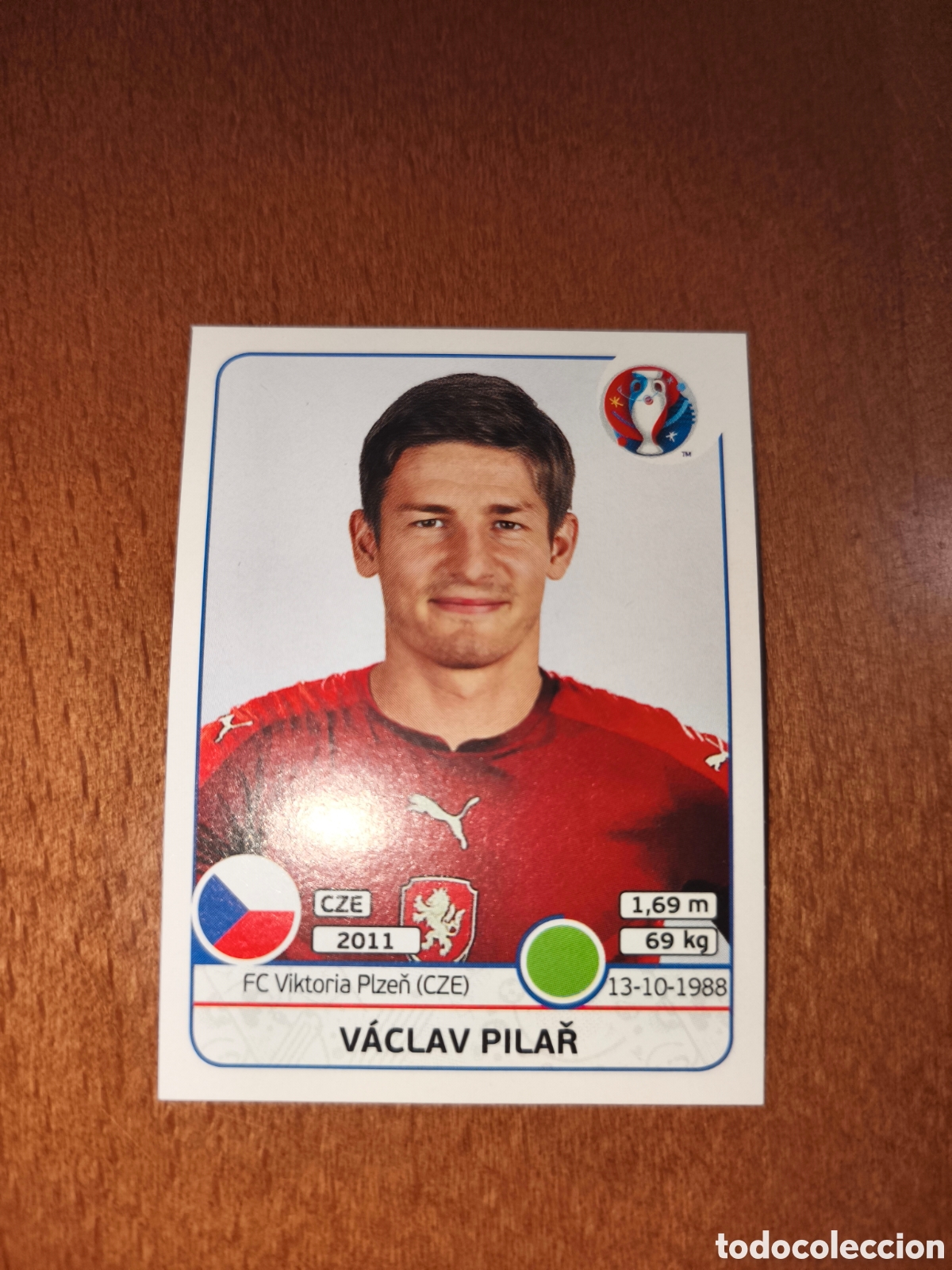 Cromos de Futebol: Vaclav Pilar n&deg;400 UEFA Euro 2016 Republica Checa
