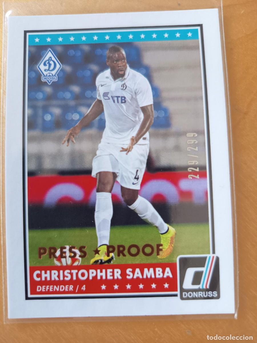 Football Stickers: SAMBA (DINAMO KIEV) 229/299 NUMERADA PANINI DONRUSS 2015
