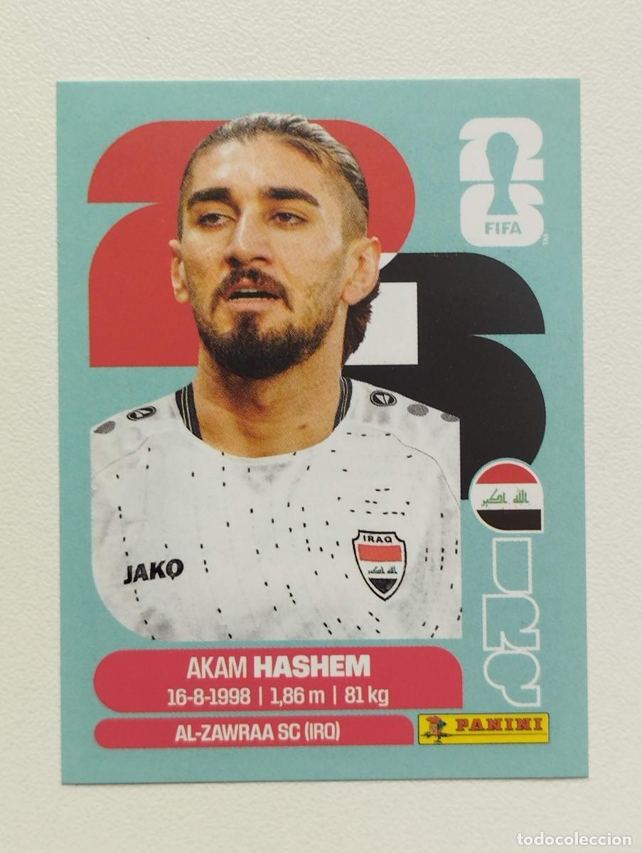 Football Stickers: CROMO STICKER WORLD CUP 2026 MUNDIAL 26 PANINI IRAQ IRQ5 IRQ 5 HASHEM