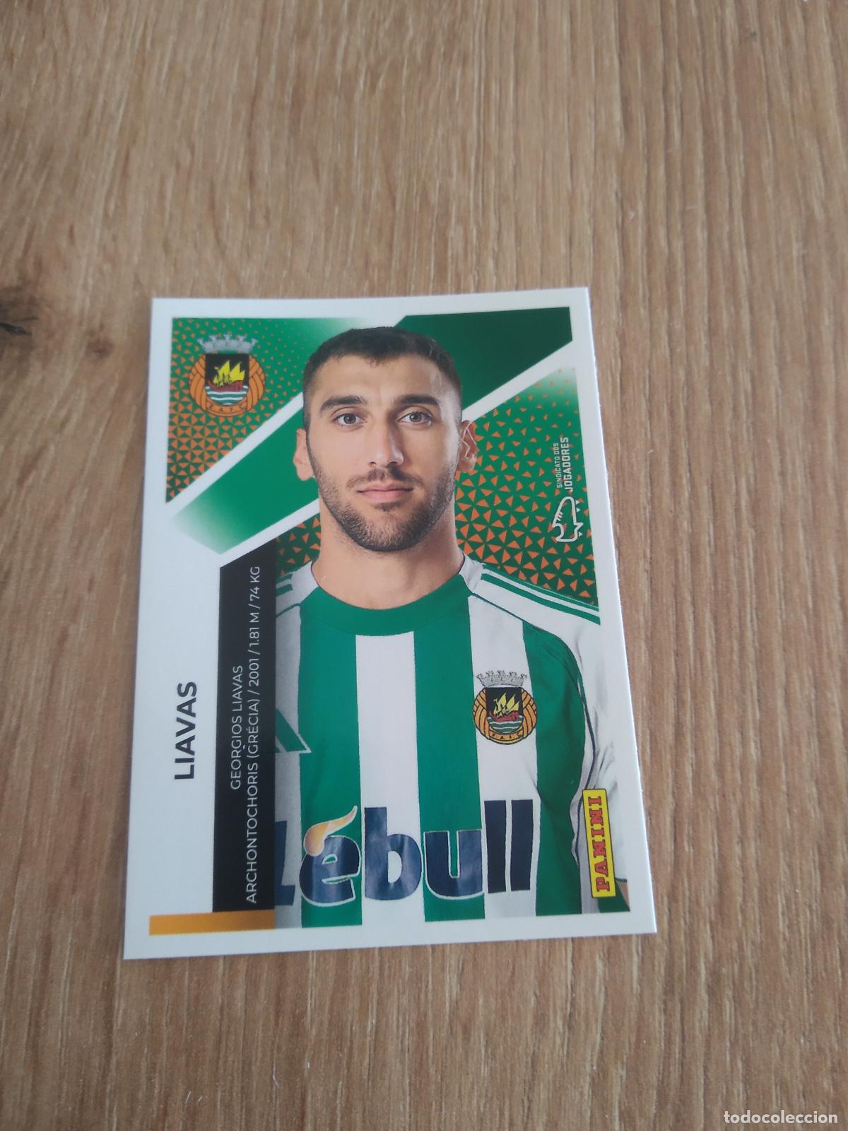 Football Stickers: 275 LIAVAS RIO AVE CROMO FUTBOL PANINI LIGA PORTUGAL 25-26 FUTEBOL LIGA BETCLIC 2025-2026