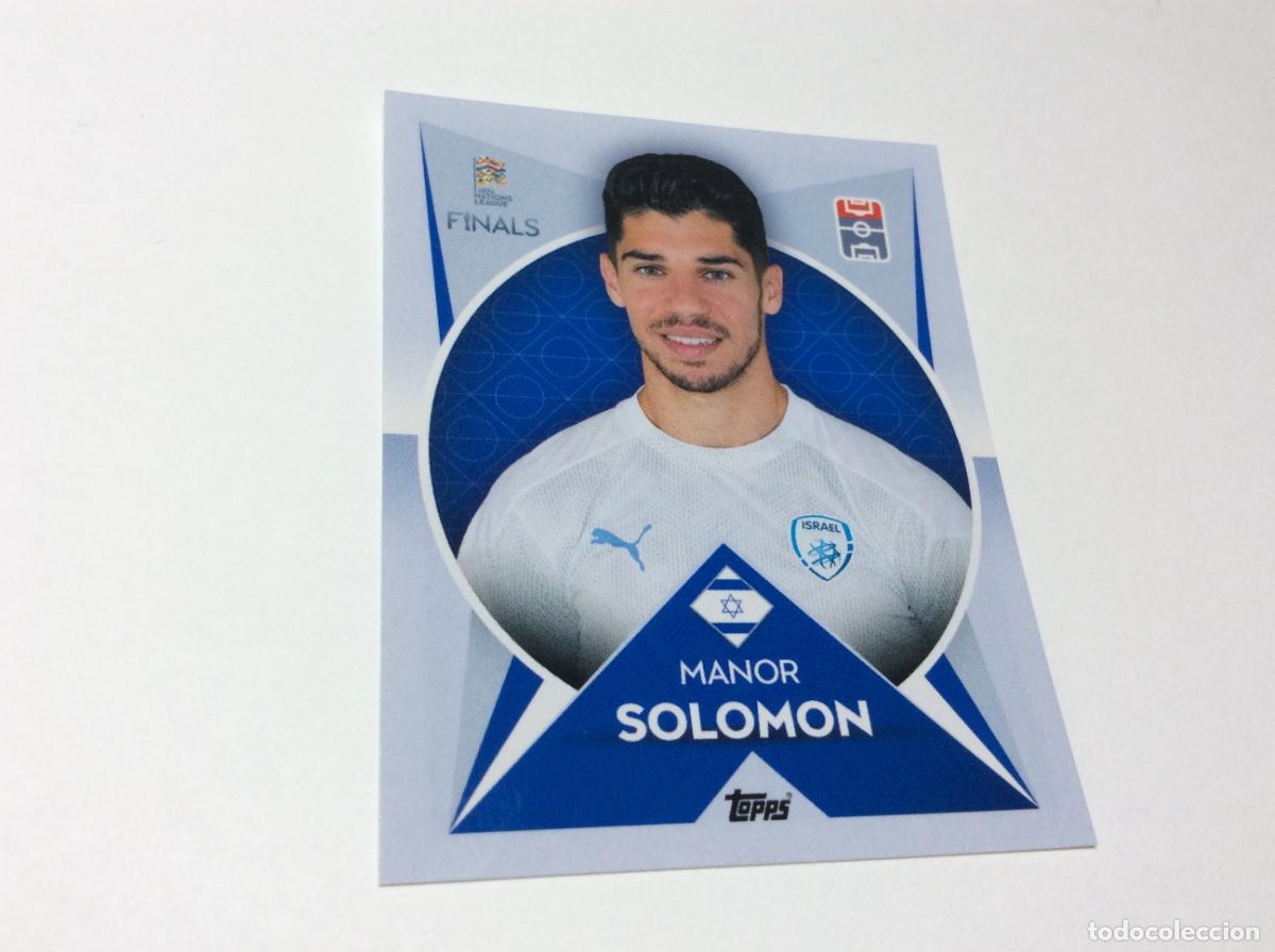 Cartes &agrave; collectionner de Football: 90 Manor Solomon Cromo Sticker The Road to UEFA Nations League Finals 2022 2023 22 23 Topps