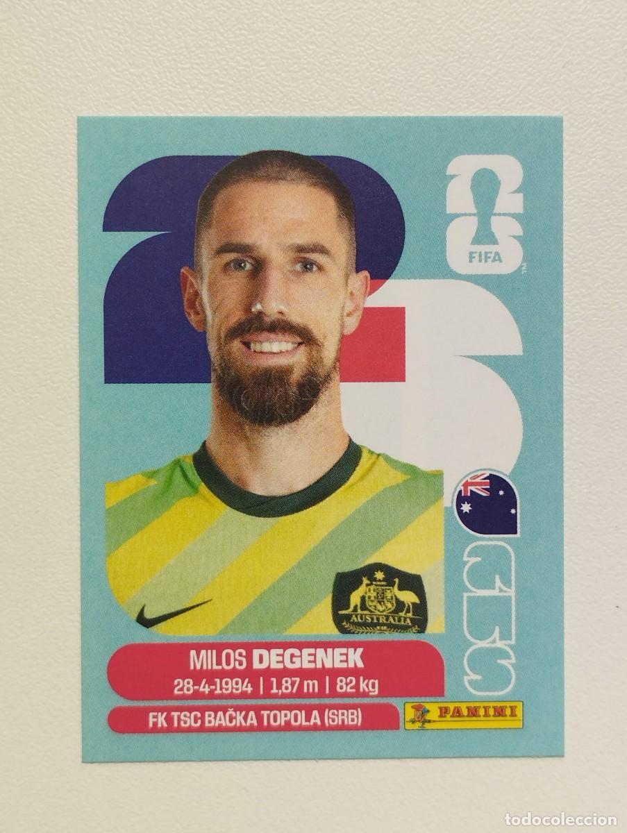 Cartes &agrave; collectionner de Football: CROMO STICKER WORLD CUP 2026 MUNDIAL 26 PANINI AUSTRALIA AUS10 AUS 10 DEGENEK