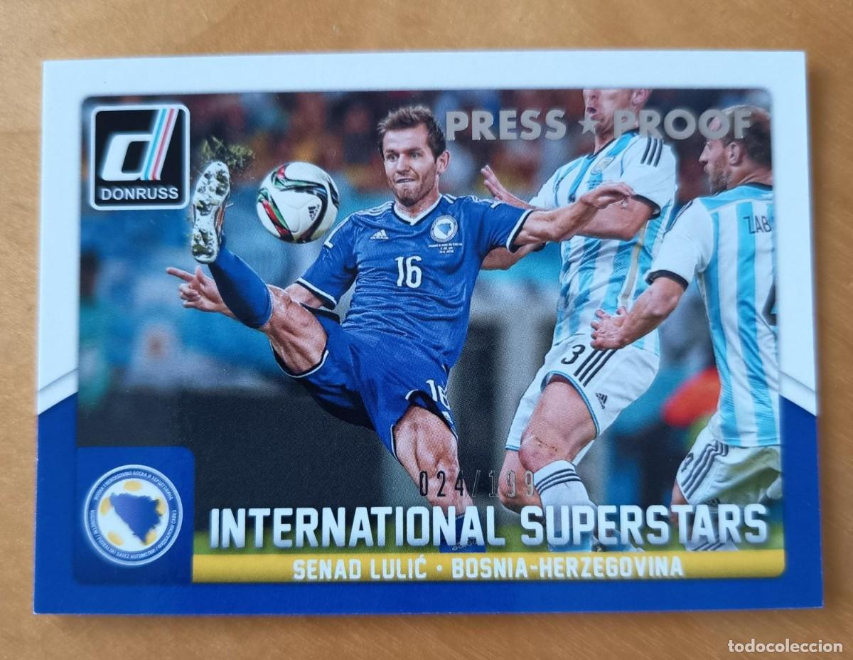 Cartes &agrave; collectionner de Football: LULIC (BOSNIA) 024/199 NUMERADA PANINI DONRUSS 2015