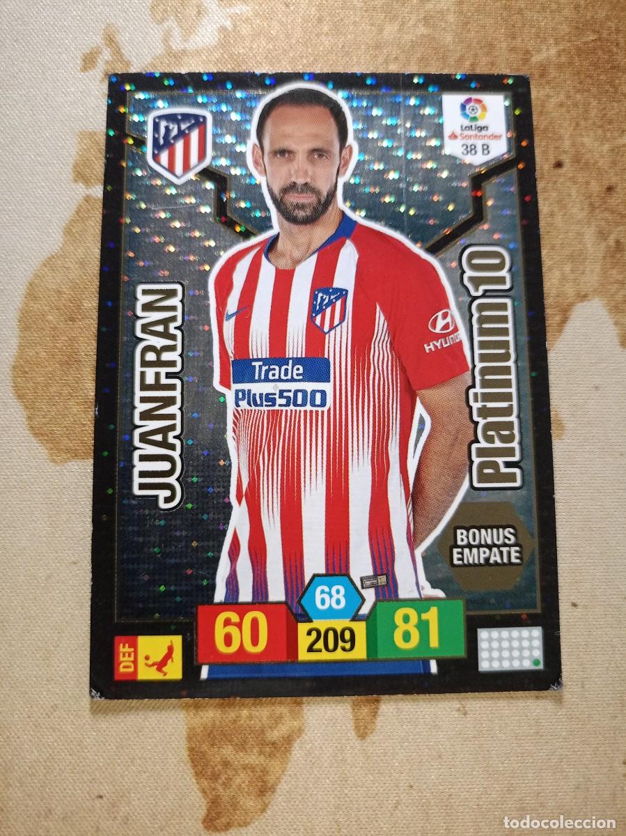 Cromos de Futebol: # Atl&eacute;tico de Madrid 38 B PLATINUM 10 JUANFRAN Adrenalyn 2018-19