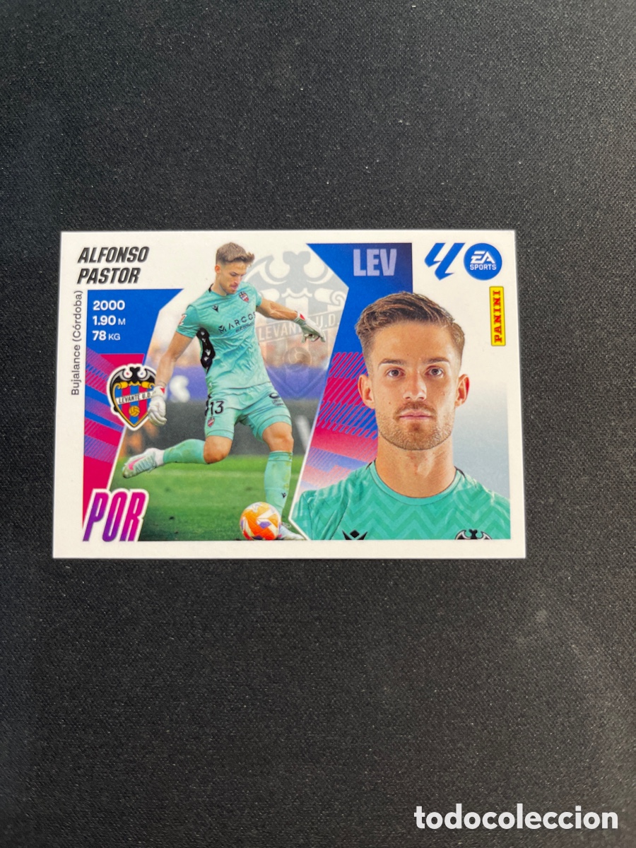 Cromos de Futebol: Alfonso Pastor 4 Levante Liga Este 2025 2026 25 26