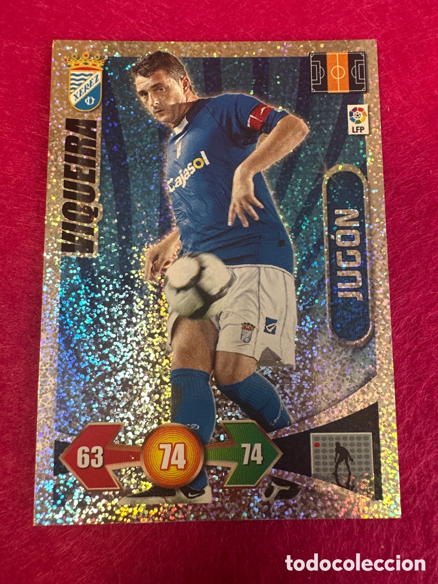 Cromos de Futebol: VIQUERA(XEREZ) JUGON -BRILLANTINA GRUESA-ADRENALYN LIGA 2009-2010 09 10 PANINI