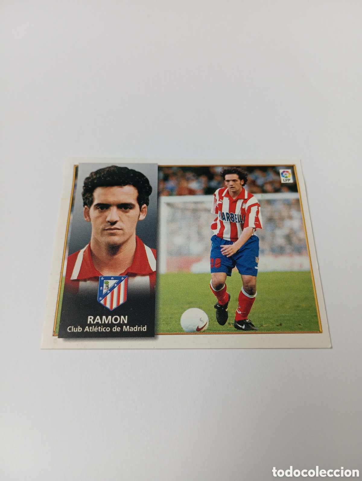 Cromos de F&uacute;tbol: RAMON COLOCA Atl&eacute;tico de Madrid Liga Este 1998 1999 NUEVO SIN PEGAR 98 99