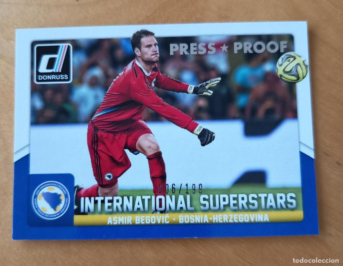 Cromos de F&uacute;tbol: BEGOVIC (BOSNIA) 006/199 NUMERADA PANINI DONRUSS 2015