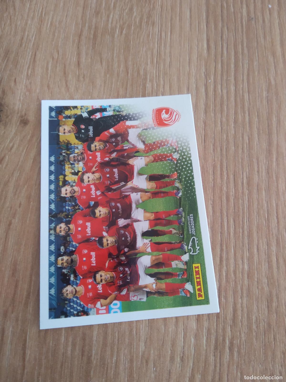 Cromos de F&uacute;tbol: 285 EQUIPO SANTA CLARA CROMO FUTBOL PANINI LIGA PORTUGAL 25-26 FUTEBOL LIGA BETCLIC 2025-2026