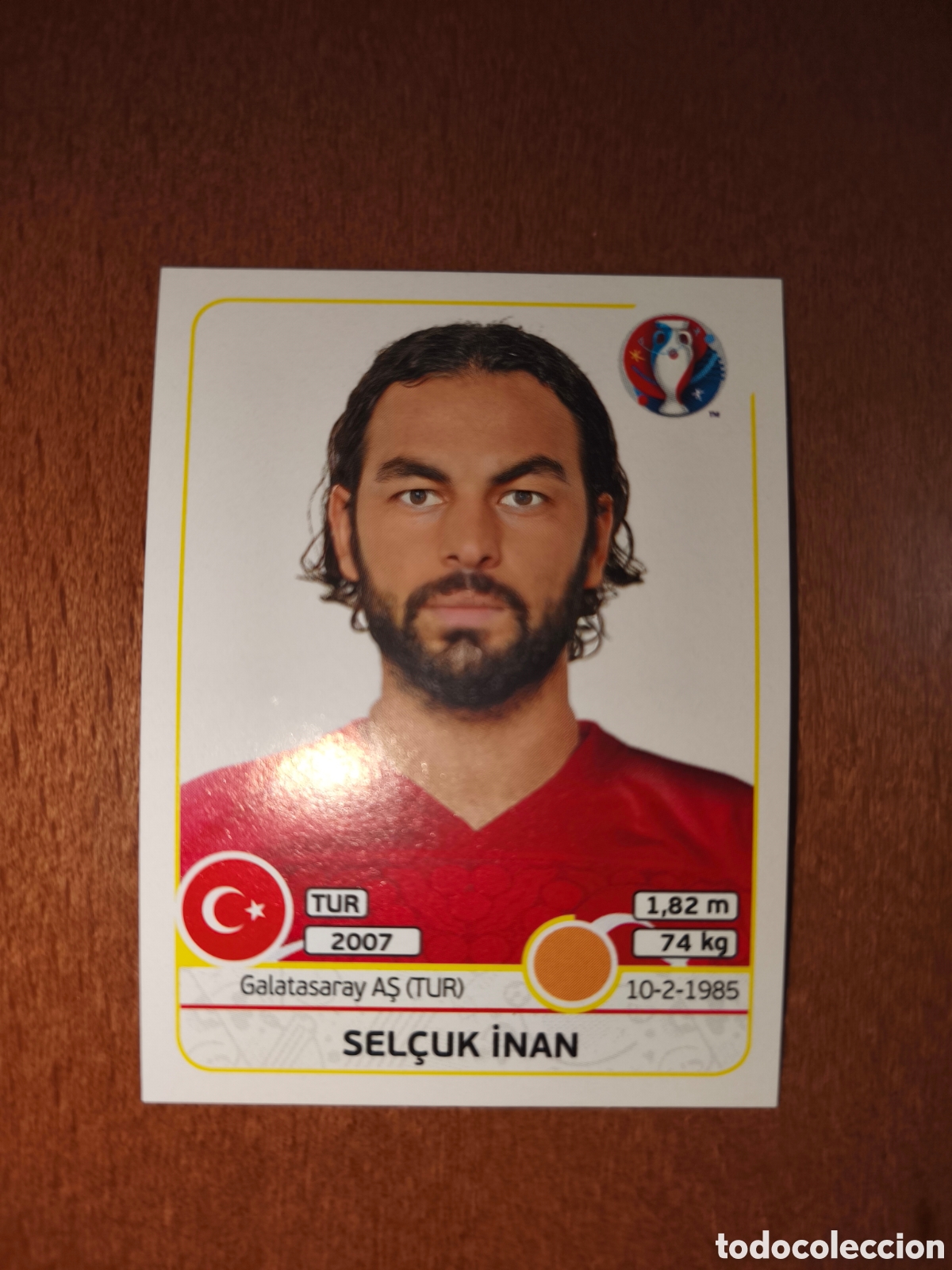 Cromos de F&uacute;tbol: Sel&ccedil;uk Inan n&deg;417 UEFA Euro 2016 Turqu&iacute;a