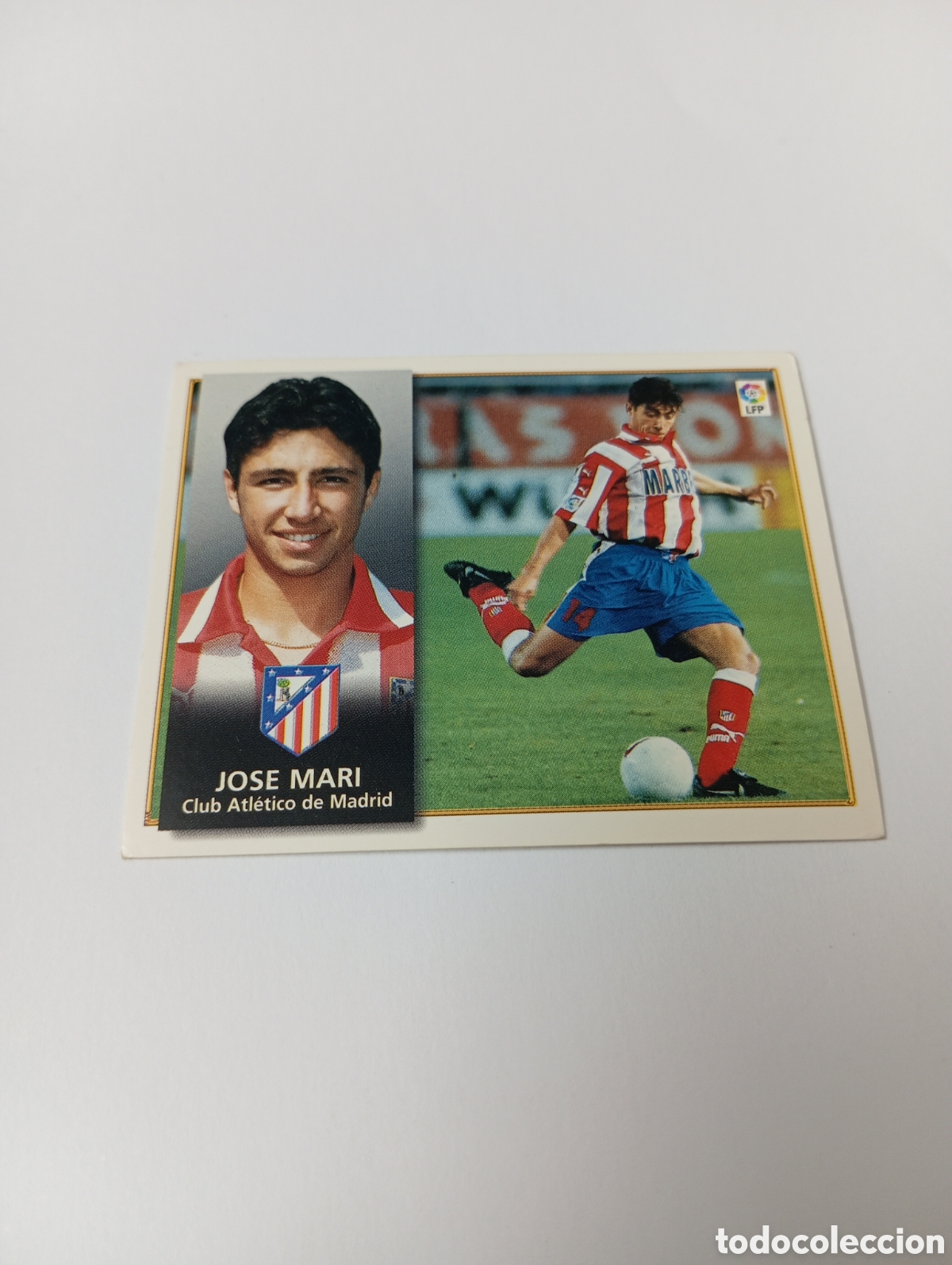 Cromos de F&uacute;tbol: JOSE MARI Atl&eacute;tico de Madrid Liga Este 1998 1999 NUEVO SIN PEGAR 98 99
