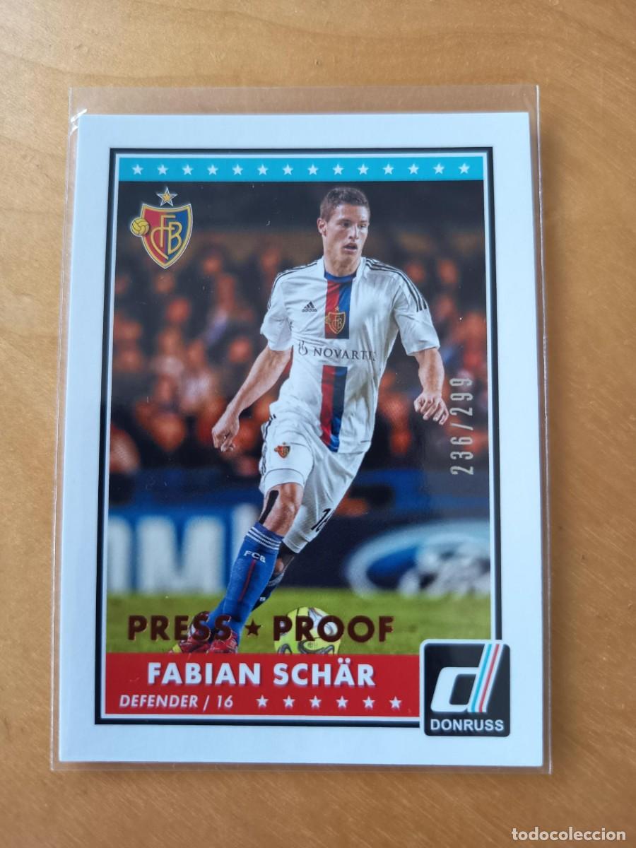 Cromos de F&uacute;tbol: SCHAR (BASILEA) 236/299 NUMERADA PANINI DONRUSS 2015