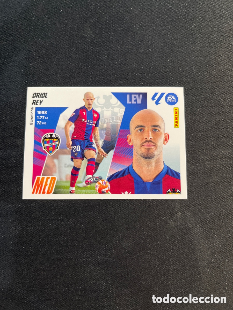 Cromos de F&uacute;tbol: Oriol Rey 12 Levante Liga Este 2025 2026 25 26