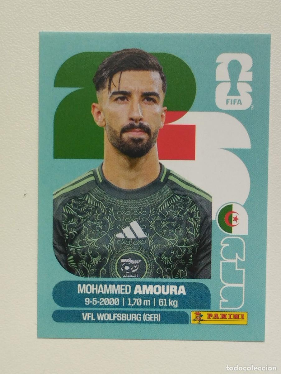 Cromos de F&uacute;tbol: CROMO STICKER WORLD CUP 2026 MUNDIAL 26 PANINI ARGELIA ALGERIA ALG20 ALG 20 AMOURA