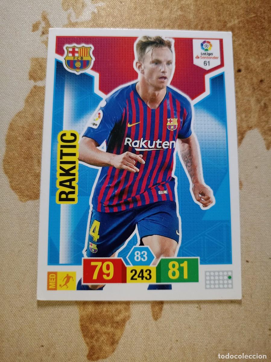 Cromos de F&uacute;tbol: # Barcelona 61 RAKITIC Adrenalyn 2018-19