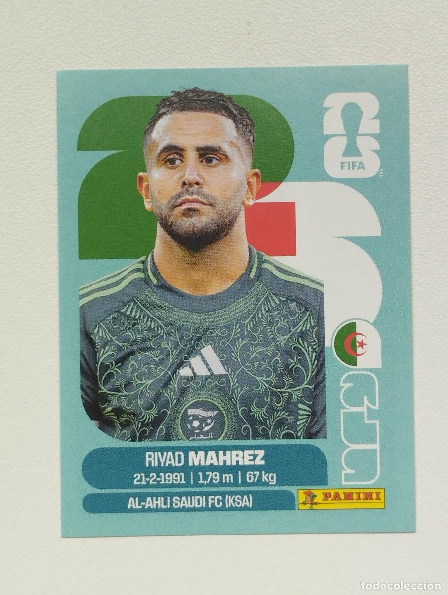 Cromos de F&uacute;tbol: CROMO STICKER WORLD CUP 2026 MUNDIAL 26 PANINI ARGELIA ALGERIA ALG15 ALG 15 RIYAD MAHREZ