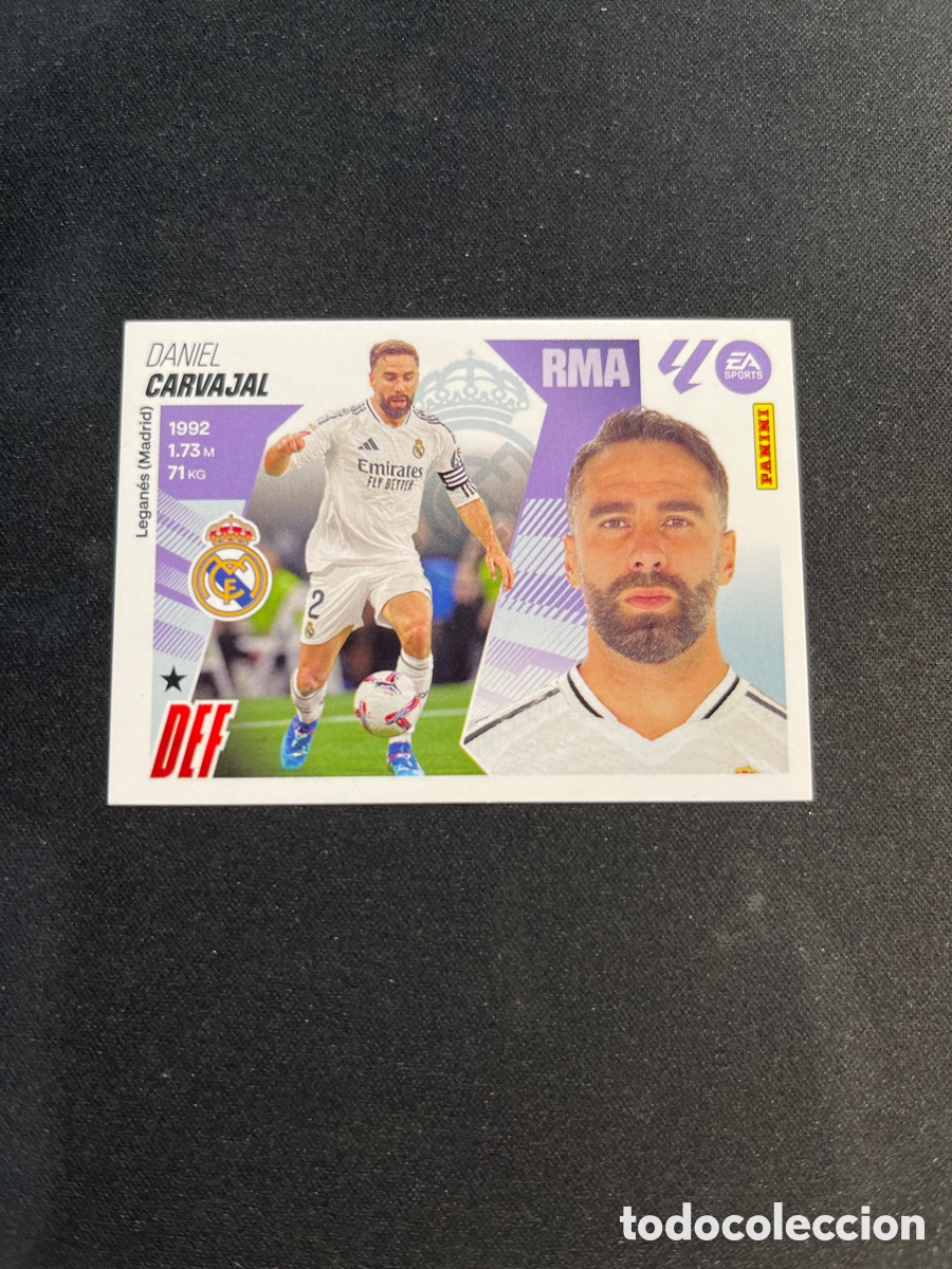 Cromos de F&uacute;tbol: Carvajal 5 Real Madrid Liga Este 2025 2026 25 26