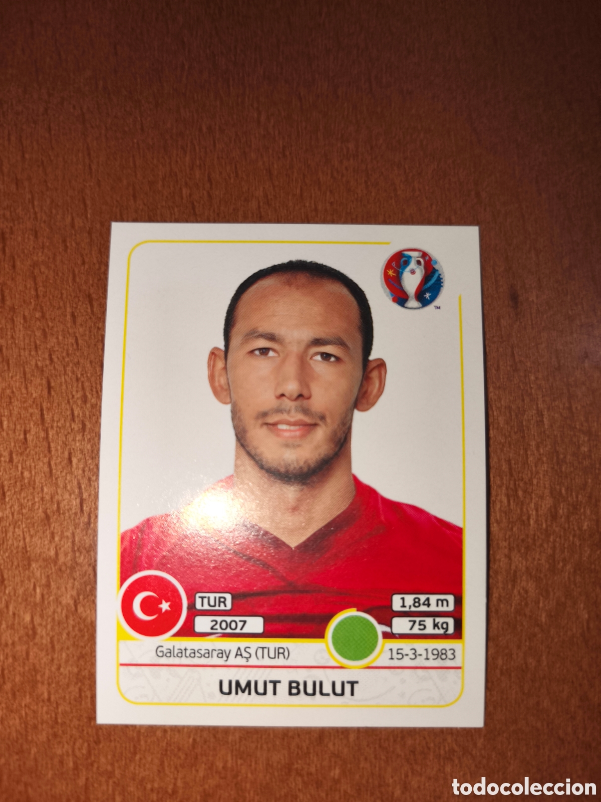 Cromos de Futebol: Umut Bulut n&deg;423 UEFA Euro 2016 Turqu&iacute;a