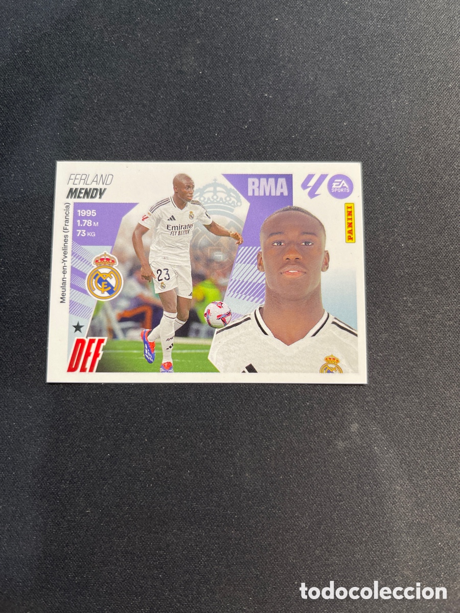 Cromos de Futebol: Mendy 10A Real Madrid Liga Este 2025 2026 25 26