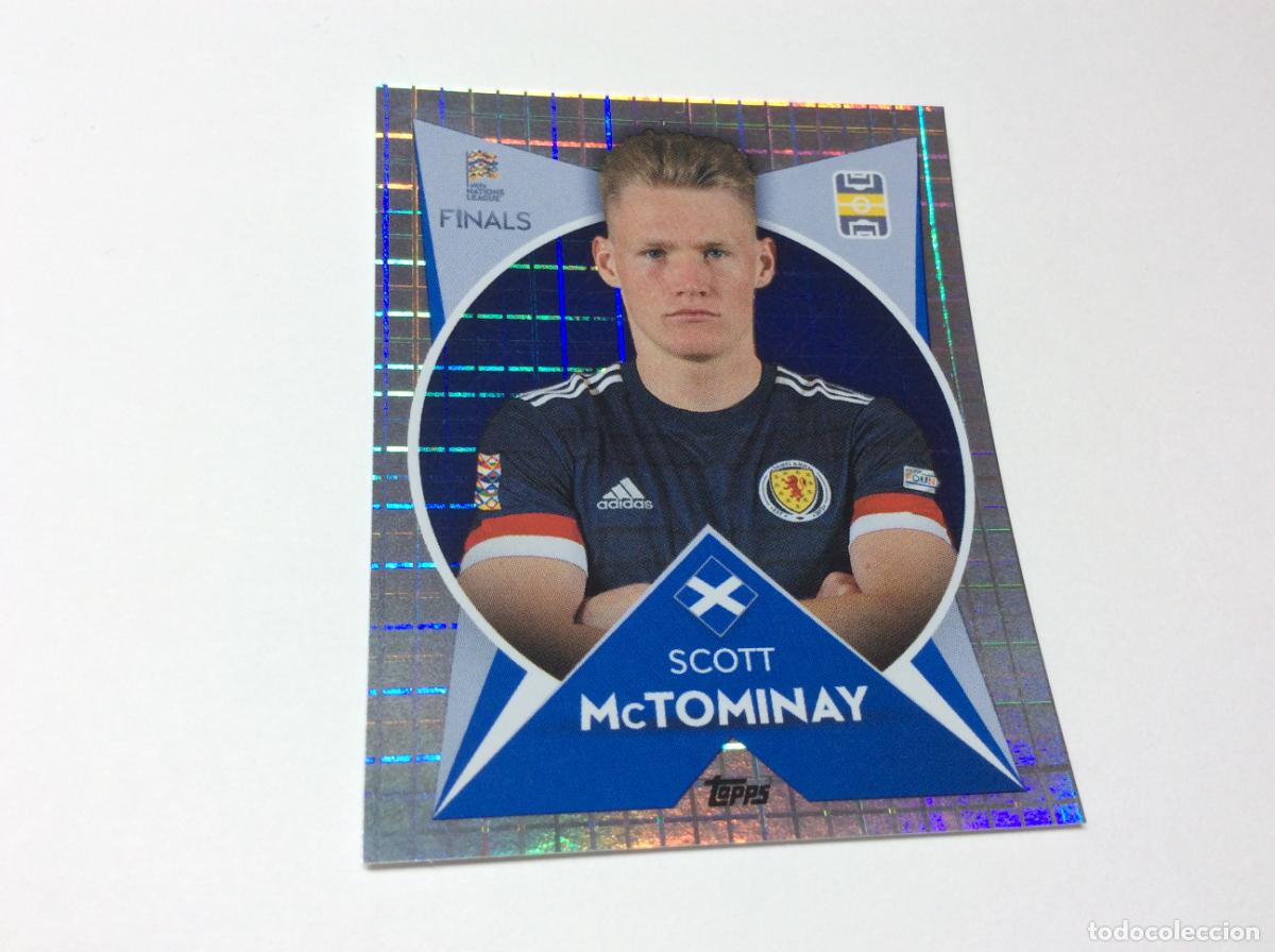 Cromos de Futebol: 116 Scott McTominay Cromo Sticker The Road to UEFA Nations League Finals 2022 2023 22 23 Topps