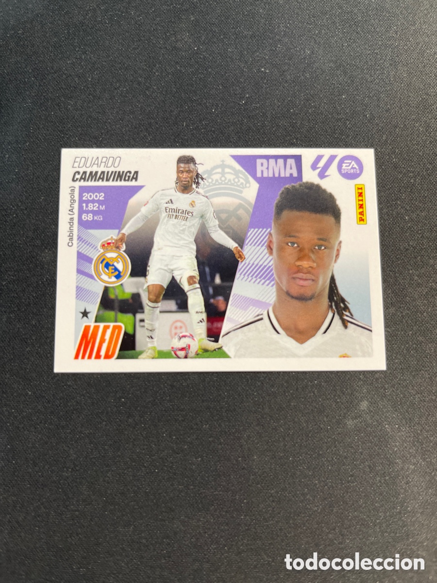 Cromos de Futebol: Camavinga 12 Real Madrid Liga Este 2025 2026 25 26