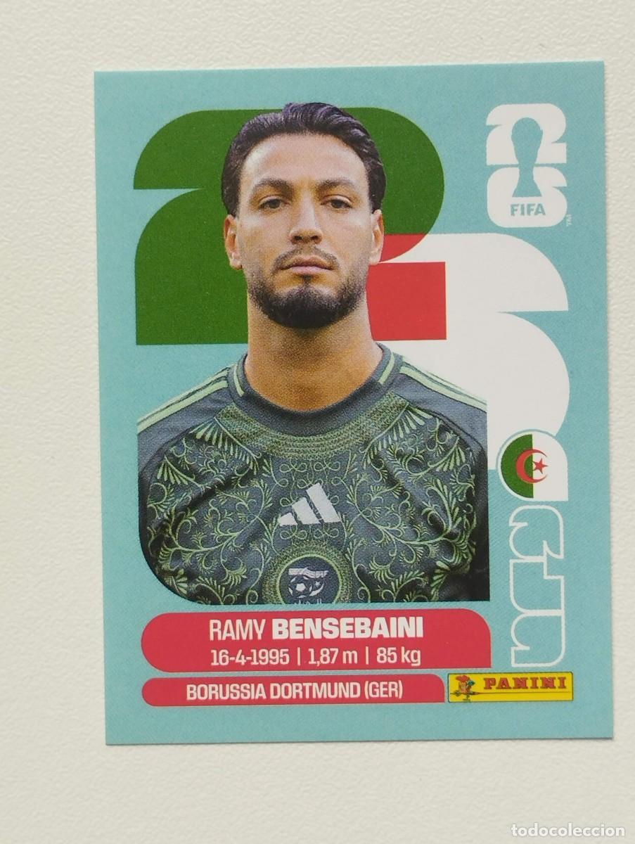 Cartes &agrave; collectionner de Football: CROMO STICKER WORLD CUP 2026 MUNDIAL 26 PANINI ARGELIA ALGERIA ALG3 ALG 3 BENSEBAINI