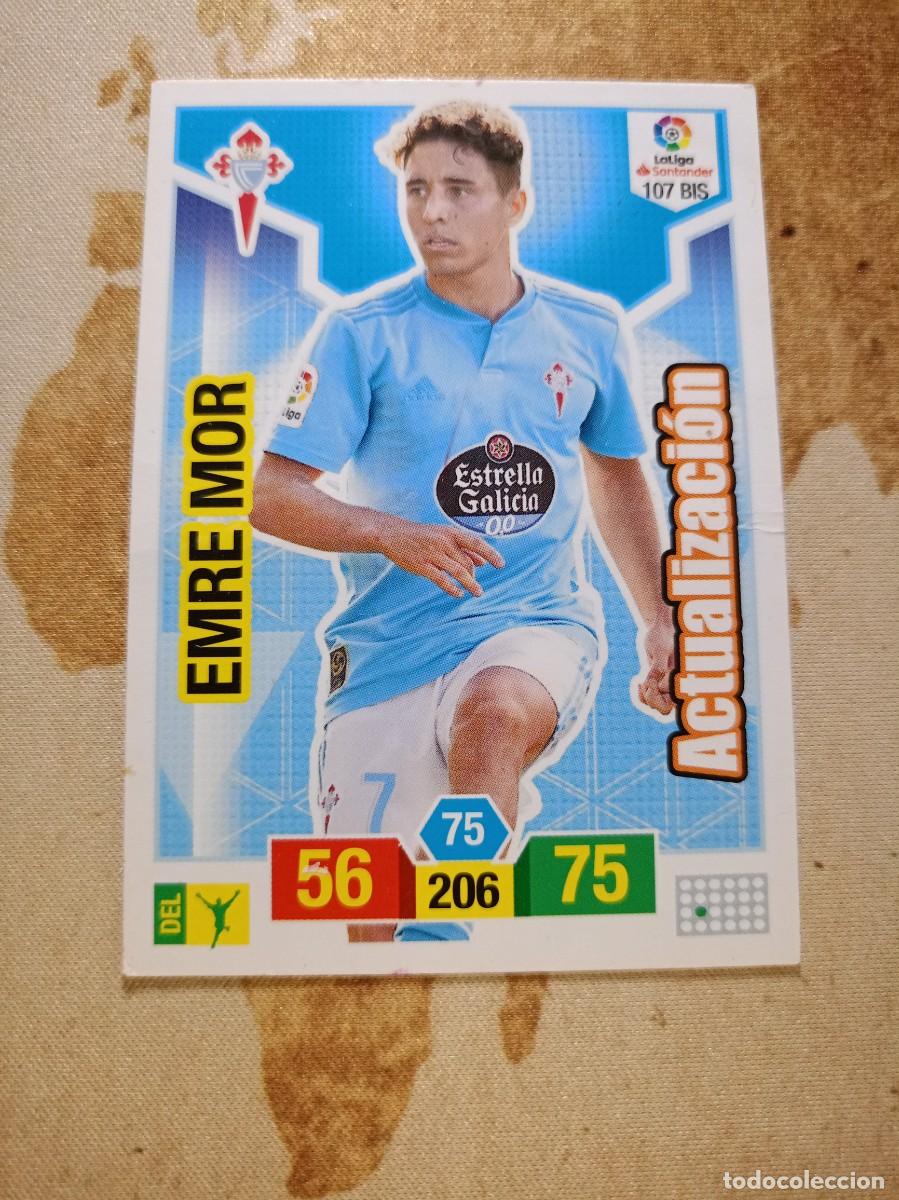 Cartes &agrave; collectionner de Football: # Celta 107 bis EMRE MOR Adrenalyn 2018-19