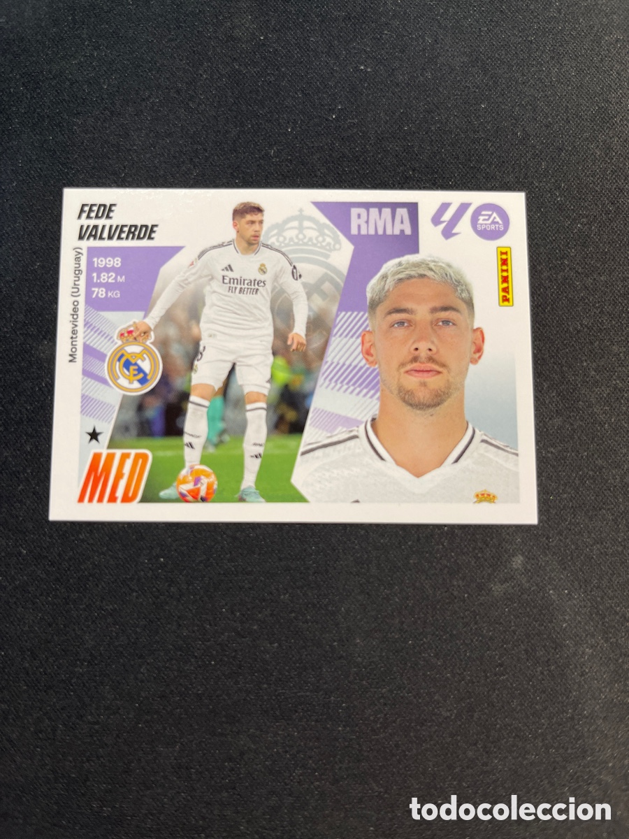Cartes &agrave; collectionner de Football: Fede Valverde 14 Real Madrid Liga Este 2025 2026 25 26