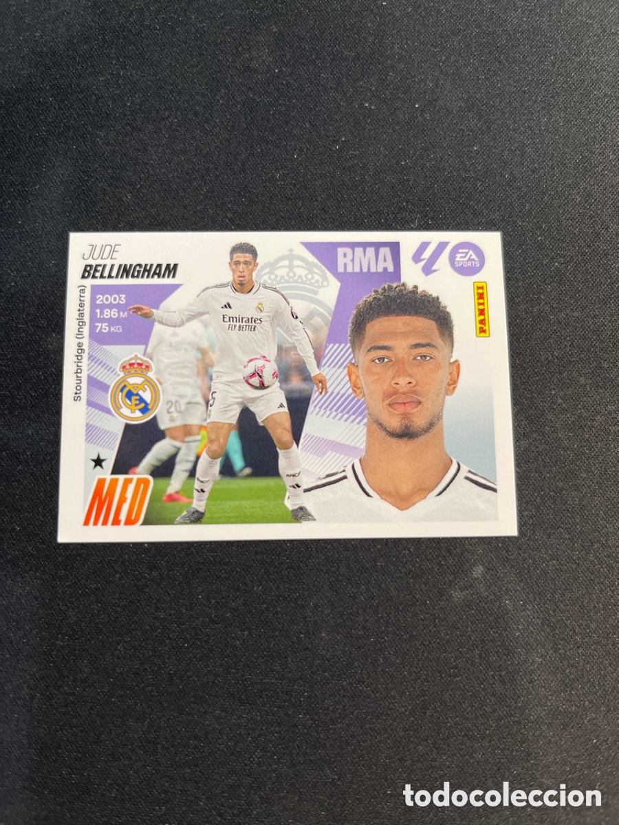Cromos de F&uacute;tbol: Bellingham 15 Real Madrid Liga Este 2025 2026 25 26