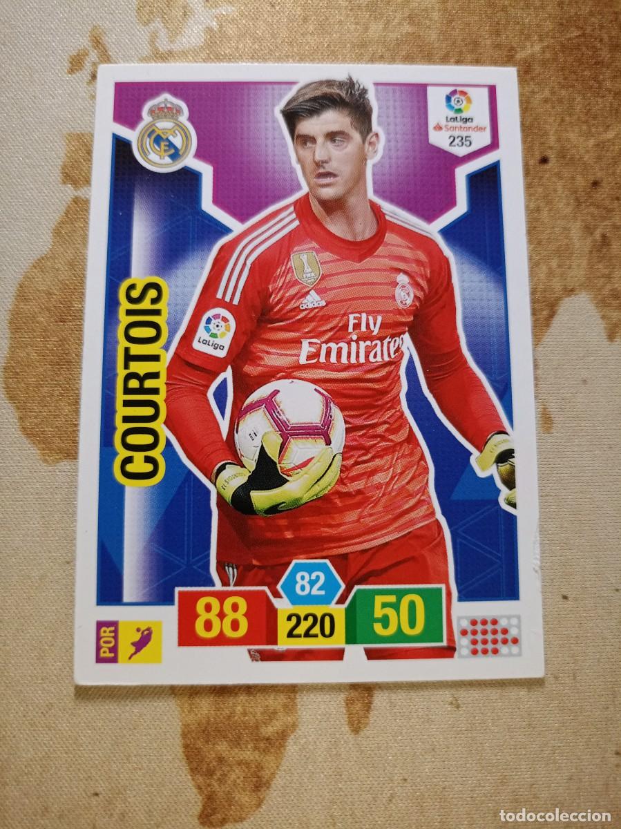 Cromos de F&uacute;tbol: # Real Madrid 235 COURTOIS Adrenalyn 2018-19