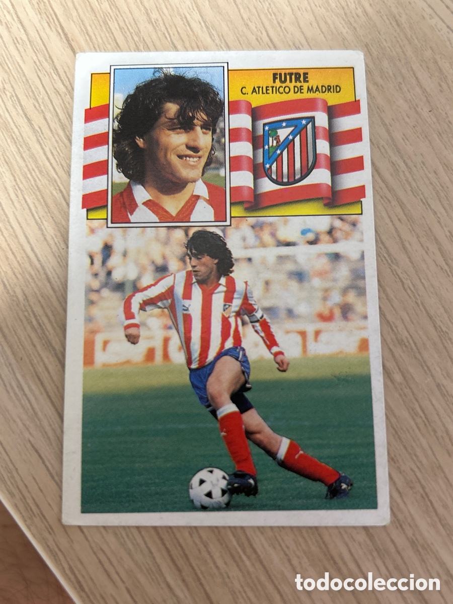 Figurine di Calcio: FUTRE ATLETICO MADRID LIGA ESTE 1990 1991 90 91 NUNCA PEGADO SIN PEGAR