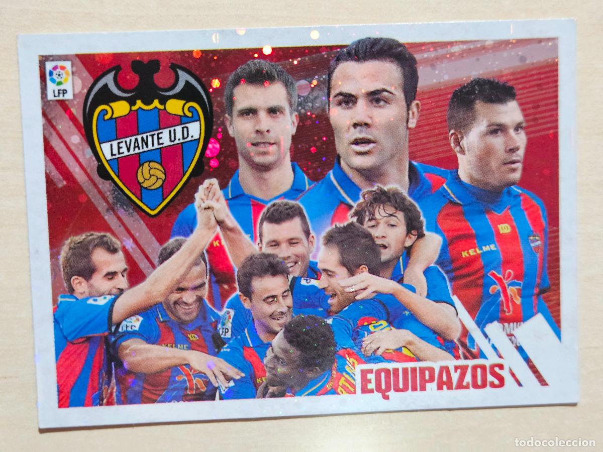Figurine di Calcio: CROMO N&ordm; 11 LEVANTE - EDICIONES ESTE 2013 14 - CROMO SIN PEGAR - EQUIPAZOS