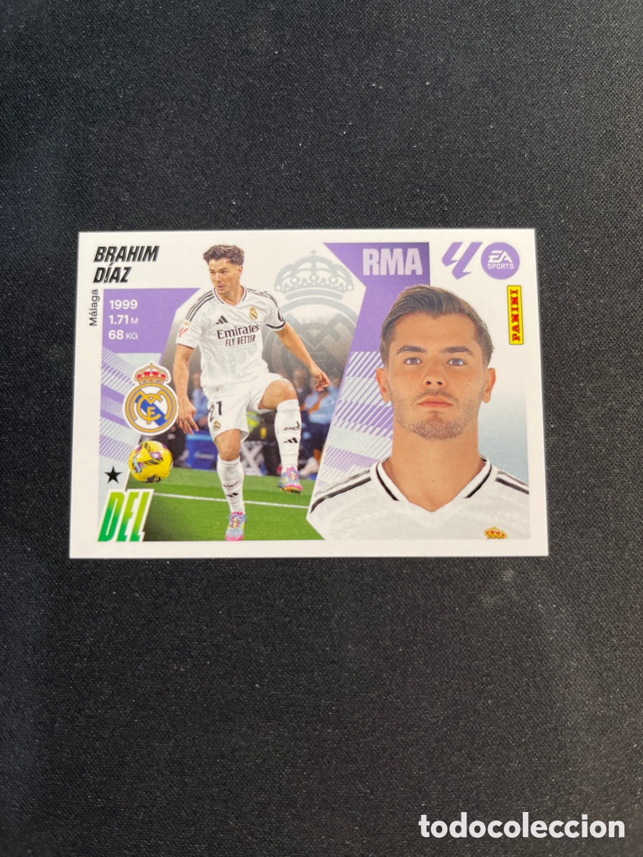 Figurine di Calcio: Brahim Diaz 17A Real Madrid Liga Este 2025 2026 25 26