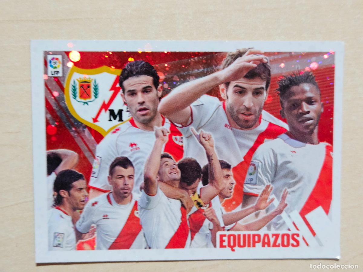 Figurine di Calcio: CROMO N&ordm; 15 RAYO VALLECANO - EDICIONES ESTE 2013 14 - CROMO SIN PEGAR - EQUIPAZOS