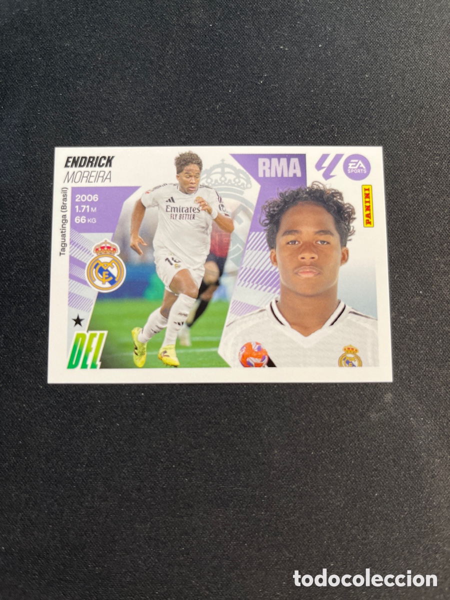 Figurine di Calcio: Endrick 17B Real Madrid Liga Este 2025 2026 25 26
