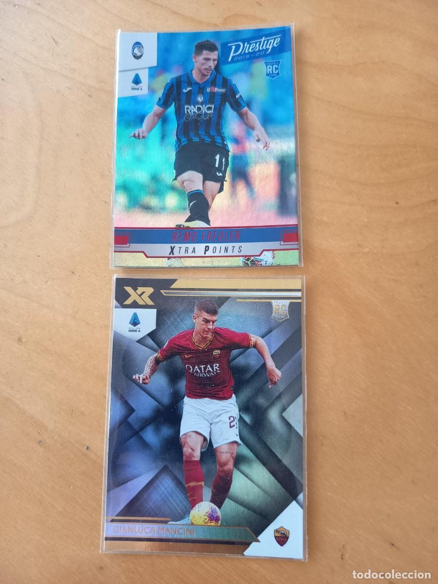 Figurine di Calcio: MANCINI (ROMA) Y FREULER (ATALANTA) ROOKIES PANINI ELITE 2019-20