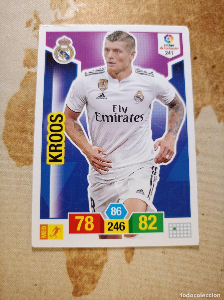 Cromos de F&uacute;tbol: # Real Madrid 241 KROOS Adrenalyn 2018-19