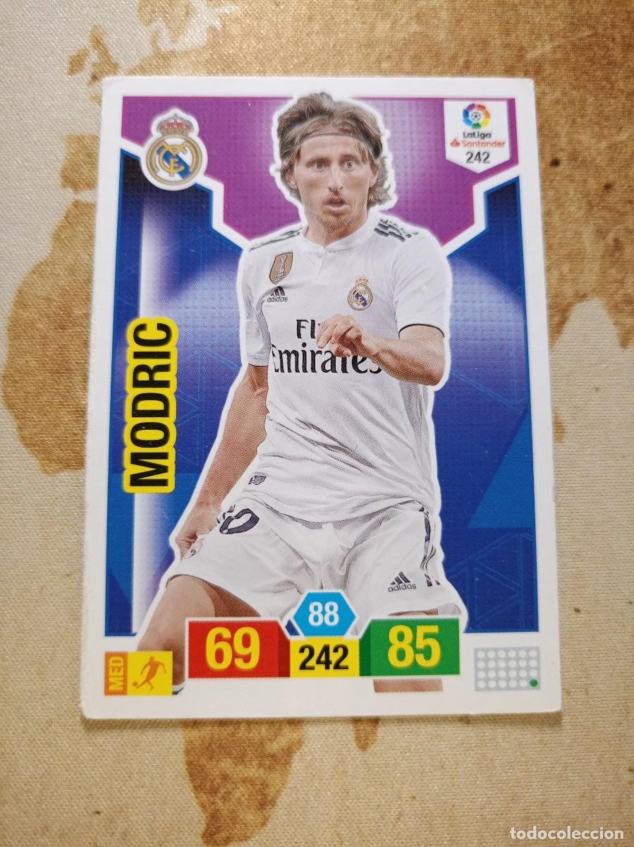 Cromos de F&uacute;tbol: # Real Madrid 242 MODRIC Adrenalyn 2018-19